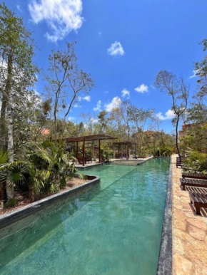 Oasis en Tulum! Estudio amplio con albercas y gyms